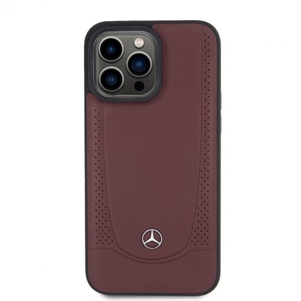 Mercedes MEHCP15LARMRE iPhone 15 Pro 6.1 roșu/roșu hard Husă piele Urban Bengale"