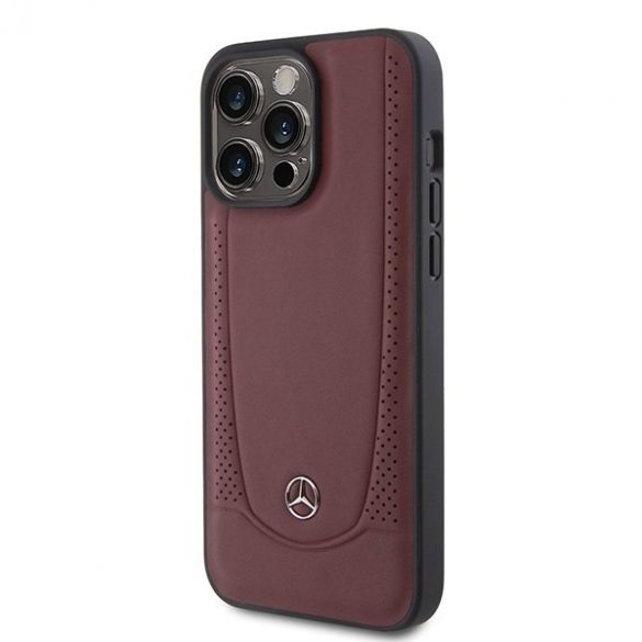 Mercedes MEHCP15XARMRE iPhone 15 Pro Max 6.7 czerwony/rosu hardcase Leather Urban Bengale"