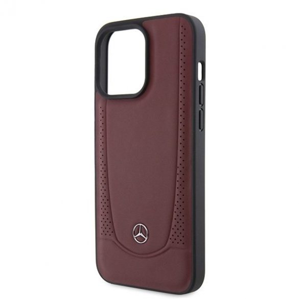 Mercedes MEHCP15XARMRE iPhone 15 Pro Max 6.7 czerwony/rosu hardcase Leather Urban Bengale"