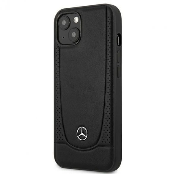 Mercedes MEHCP15MARMBK iPhone 15 Plus / 14 Plus 6.7" carcasa rigidă/neagră Piele Urban