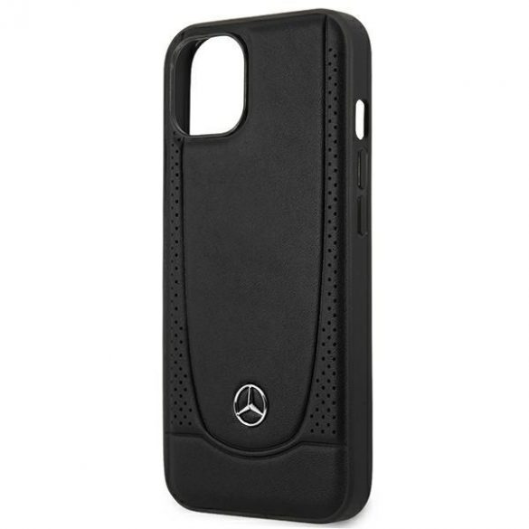 Mercedes MEHCP15MARMBK iPhone 15 Plus / 14 Plus 6.7" carcasa rigidă/neagră Piele Urban