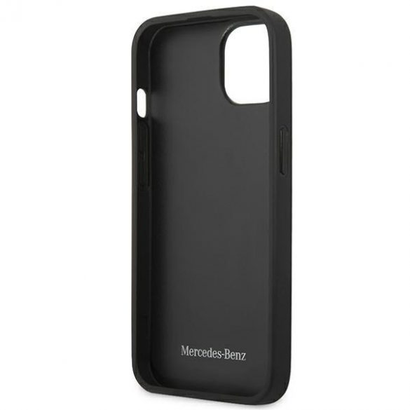 Mercedes MEHCP15MARMBK iPhone 15 Plus / 14 Plus 6.7" carcasa rigidă/neagră Piele Urban