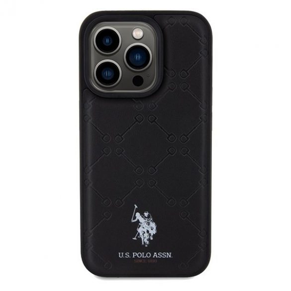 US Polo USHCP15LPYOK iPhone 15 Pro 6.1" negru / negru Yoke Model