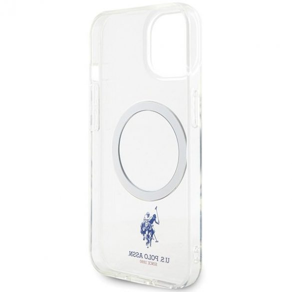 US Polo USHMP15SUCIT iPhone 15 6.1 transparent MagSafe Collection"