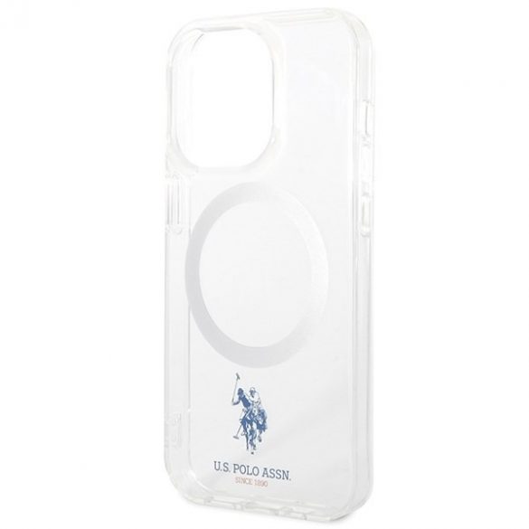 US Polo USHMP15LUCIT iPhone 15 Pro 6.1 transparent MagSafe Collection"