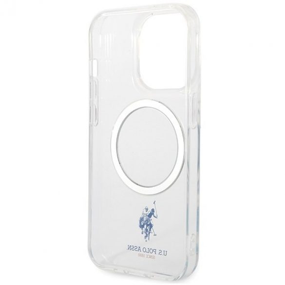 US Polo USHMP15LUCIT iPhone 15 Pro 6.1 transparent MagSafe Collection"