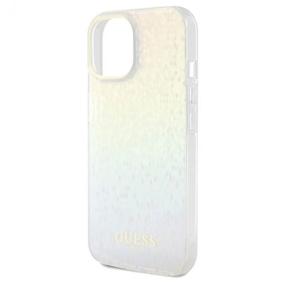 Guess GUHCP14SHDECMI iPhone 14 / 15 / 13 6.1 wielokolorowy hardcase IML Faceted Mirror Disco Iridescent"