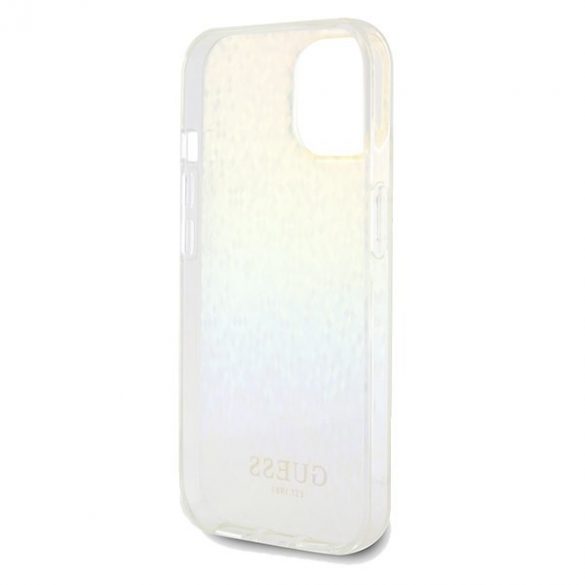 Guess GUHCP14SHDECMI iPhone 14 / 15 / 13 6.1 wielokolorowy hardcase IML Faceted Mirror Disco Iridescent"