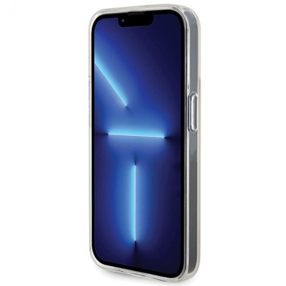 Guess GUHCP14LHDECMI iPhone 14 Pro 6.1 husă rigidă cu oglindă fațetată IML Disco Iridescent"