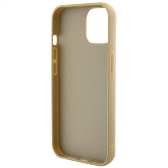 Guess GUHCP15SPMSDGSD iPhone 15 / 14 / 13 6.1" złoty/gold hardcase Disco Metal Script