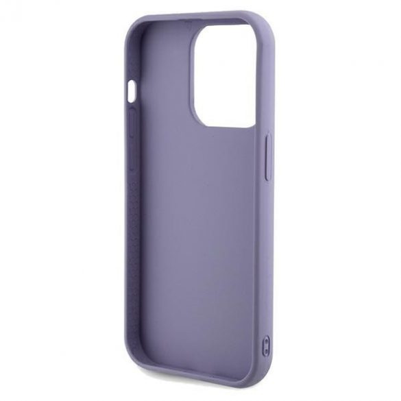 Guess GUHCP14LPSFDGSU iPhone 14 Pro 6.1 husă rigidă violet/violet Sequin Script Metal"