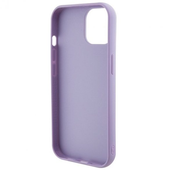 Guess GUHCP15SPSFDGSU iPhone 15 / 14 / 13 6.1" fioletowy/violet hardcase Sequin Script Metal