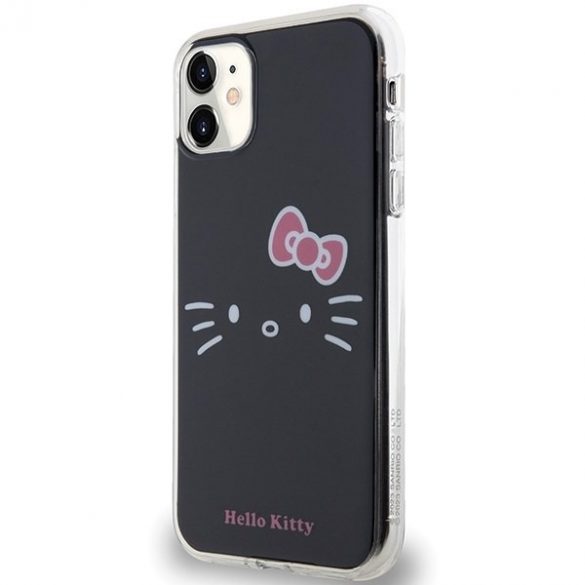 Hello Kitty HKHCN61HKHLK iPhone 11 / Xr 6.1 negru / negru hard Husă IML Kitty Face"