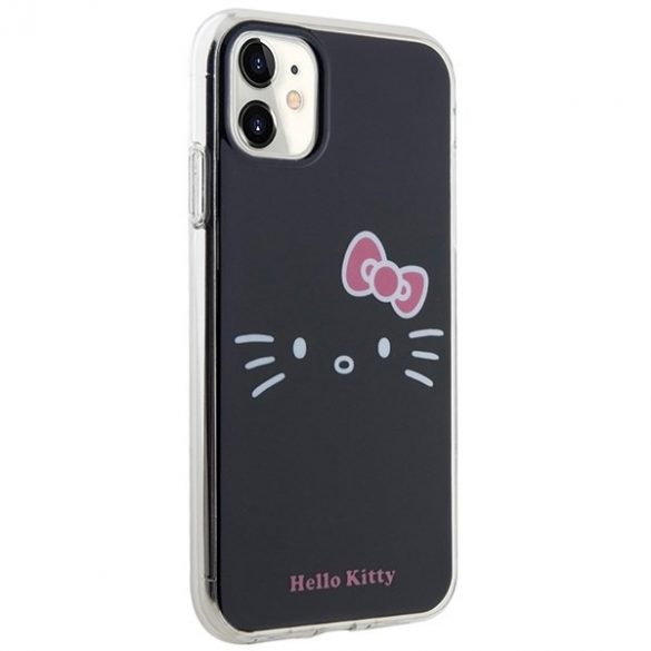 Hello Kitty HKHCN61HKHLK iPhone 11 / Xr 6.1 negru / negru hard Husă IML Kitty Face"