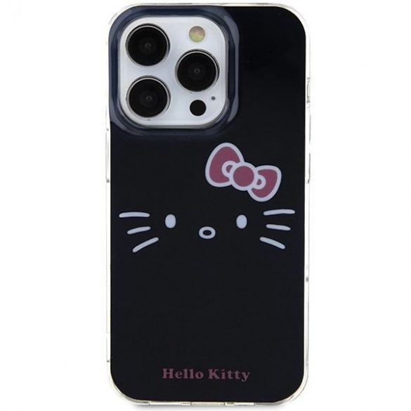 Hello Kitty HKHCP15XHKHLK iPhone 15 Pro Max 6.7 carcasă rigidă/neagră IML Kitty Face"