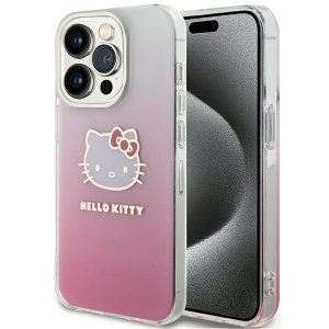 Hello Kitty HKHCP13LHDGKEP iPhone 13 Pro / 13 6.1 rożowy/roz husă rigidă IML Gradient Electrop Kitty Head"