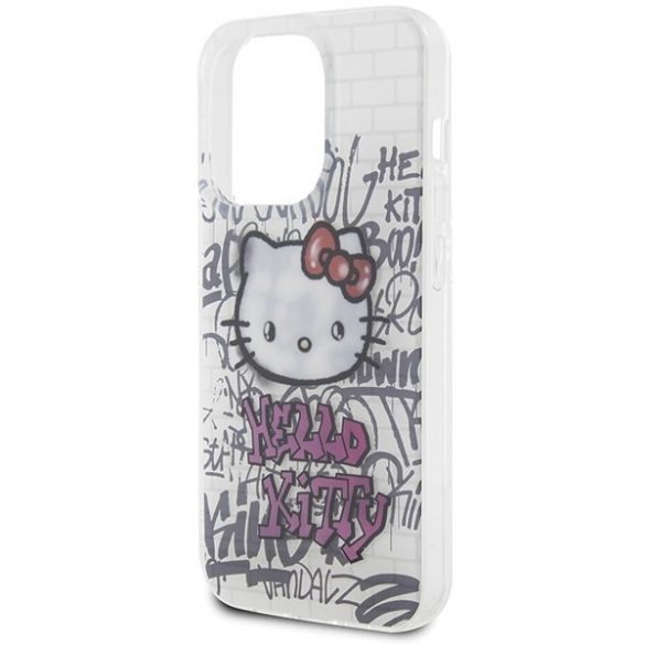 Hello Kitty HKHCP13LHDGPHT iPhone 13 Pro / 13 6.1 biały/alb hardcase IML Kitty On Bricks Graffiti"