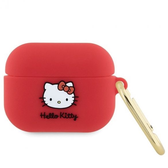 Hello Kitty HKAP3DKHSF Husă Airpods Pro fuksja/fuschia Silicon 3D Kitty Head