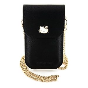 Hello Kitty Torebka HKOWBPGHDLMK czarny/black Piele Metal Logo Chain