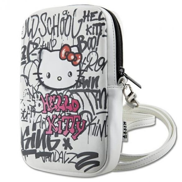 Hello Kitty Torebka HKPBPDGPHE biał/alb Graffiti Kitty Head