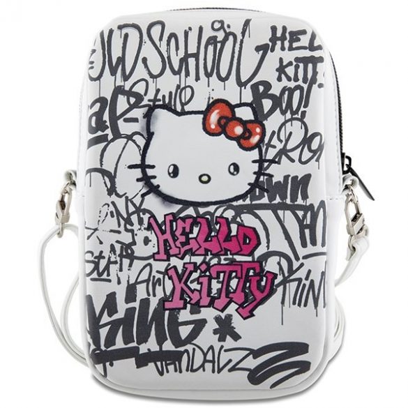 Hello Kitty Torebka HKPBPDGPHE biał/alb Graffiti Kitty Head