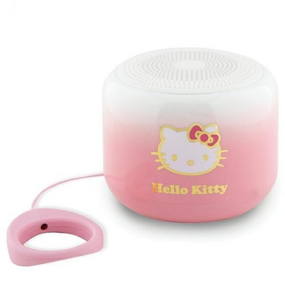 Hello Kitty głośnik Bluetooth 5.0 HKWSBT6GKEP różowy/roz Electroplate Gradient