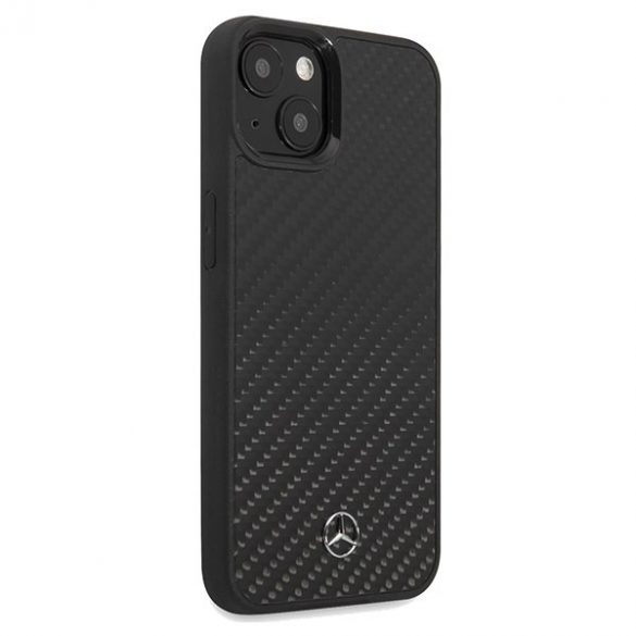 Mercedes MEHCP15SRCABK iPhone 15 / 14 / 13 6.1" czarny/negru hardcase Carbon Fiber Dynamic