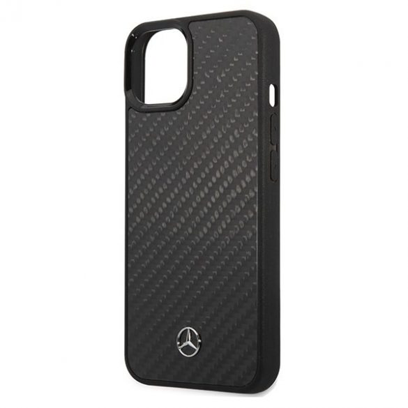 Mercedes MEHCP15SRCABK iPhone 15 / 14 / 13 6.1" czarny/negru hardcase Carbon Fiber Dynamic