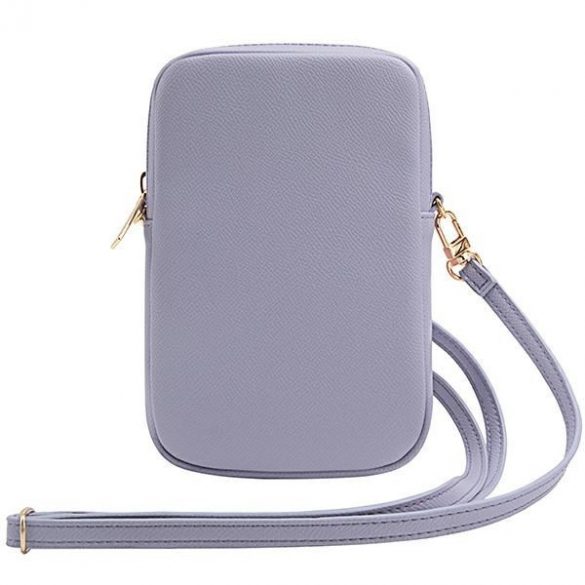 Guess Torebka GUWBZPGSTEGU fioletowy/purple Zip Triangle 4G