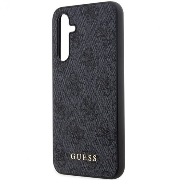 Guess GUHCS23FEG4GFGR S23 FE S711 carcasă rigidă szary/gri 4G Metal Gold Logo