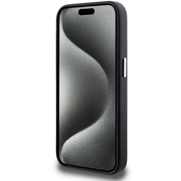 BMW BMHMP14L23PUFWK iPhone 14 Pro 6.1" negru/negru Semnătură învelită în metal MagSafe