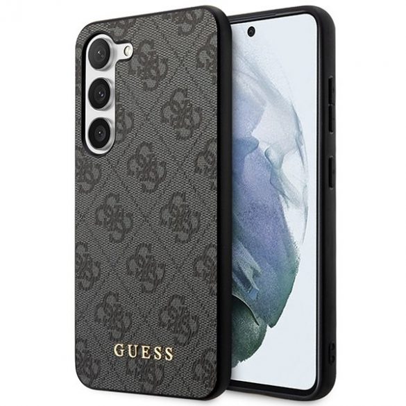 Guess GUHCS24MG4GFGR S24+ S926 czarny/negru hardcase 4G Metal Gold Logo