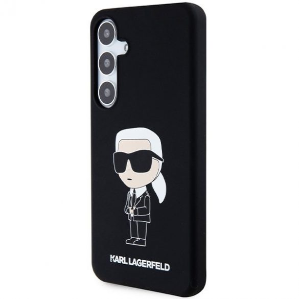 Karl Lagerfeld KLHCS24SSNIKBCK S24 S921 hardcase czarny/negru Silicon Ikonik