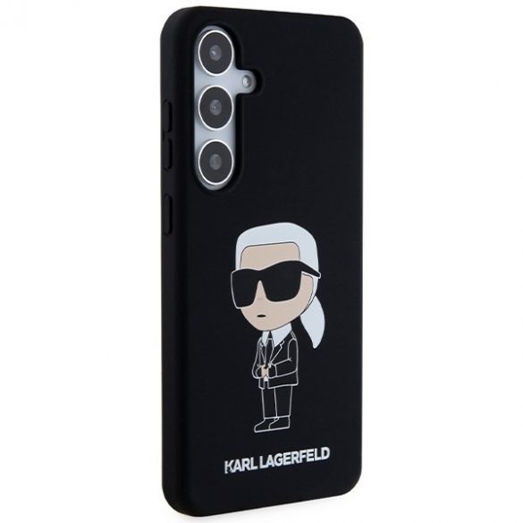 Karl Lagerfeld KLHCS24SSNIKBCK S24 S921 hardcase czarny/negru Silicon Ikonik