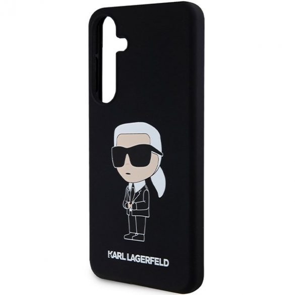 Karl Lagerfeld KLHCS24SSNIKBCK S24 S921 hardcase czarny/negru Silicon Ikonik