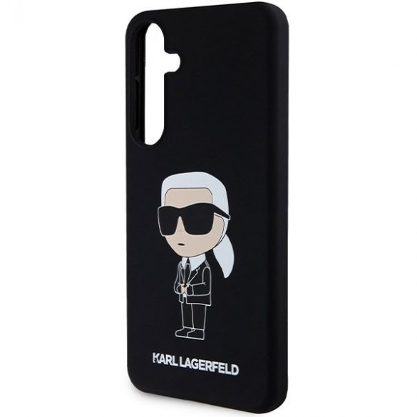 Karl Lagerfeld KLHCS24MSNIKBCK S24+ S926 hardcase czarny/negru Silicon Ikonik