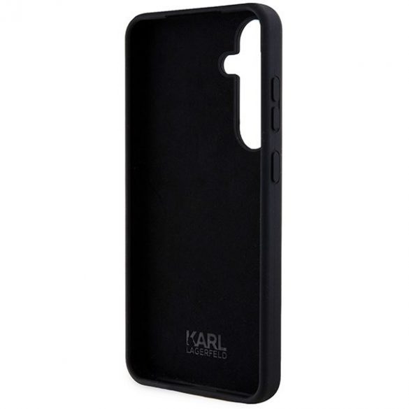 Karl Lagerfeld KLHCS24MSNIKBCK S24+ S926 hardcase czarny/negru Silicon Ikonik