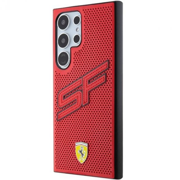 Ferrari FEHCS24LPINR S24 Ultra S928 roșu/roșu hard Husă Big SF Perforat