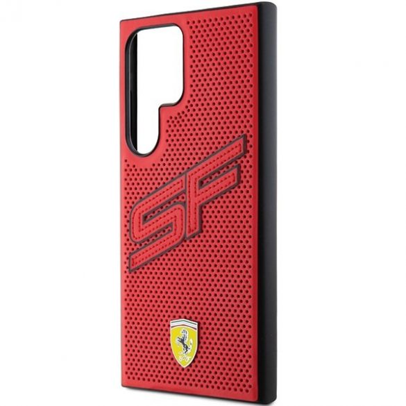 Ferrari FEHCS24LPINR S24 Ultra S928 roșu/roșu hard Husă Big SF Perforat