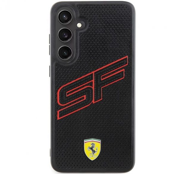 Ferrari FEHCS24MPINK S24+ S926 czarny/negru hardcase Big SF perforat