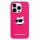 Karl Lagerfeld KLHMP15MSCHPPLF iPhone 15 Plus / 14 Plus 6.7" rożowy/fuschia hardcase Silicon Choupette Head MagSafe