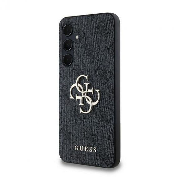 Guess GUHCSA354GMGGR A35 A356 carcasă rigidă neagră 4G Big Metal Logo