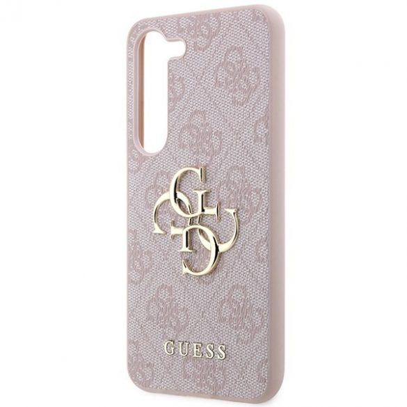 Guess GUHCSA554GMGPI A55 A556 rożowy/roz hardcase 4G Big Metal Logo