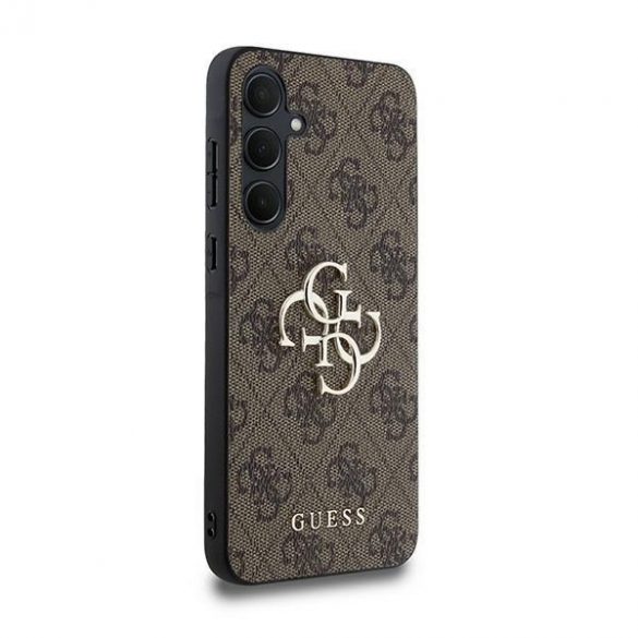 Guess GUHCSA354GMGBR A35 A356 carcasă rigidă maro/brązowy 4G Big Metal Logo