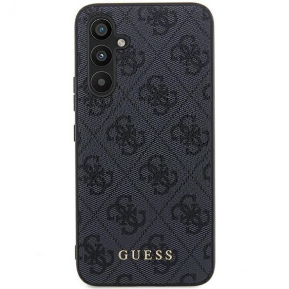 Guess GUOHCSA55G4GFGR A55 A556 carcasă rigidă czarny/negru 4G Metal Gold Logo