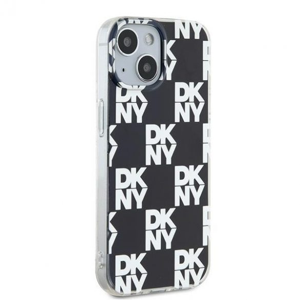 DKNY DKHCP15SHDLCEK iPhone 15 / 14 / 13 6.1" carcasă/negru hardcase IML în carouri mono model