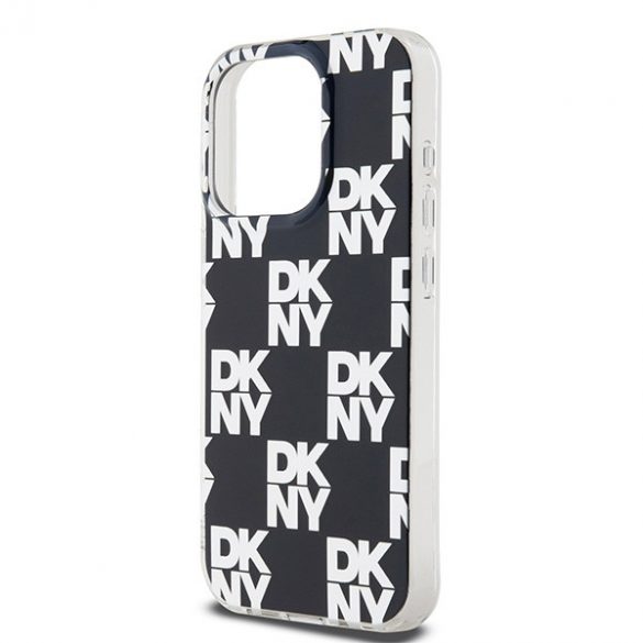 DKNY DKHCP15XHDLCEK iPhone 15 Pro Max 6,7" carcasă/neagră Hardcase IML în carouri mono model