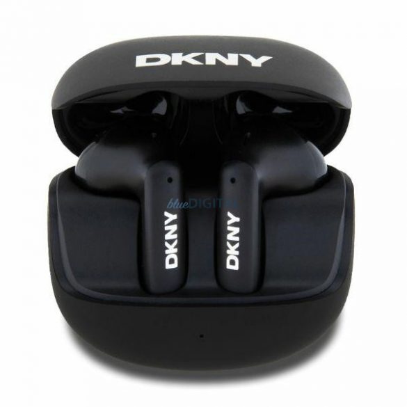 DKNY słuchawki Bluetooth DKTWST6AEHLK czarne/negru TWS BT Satiny Finish