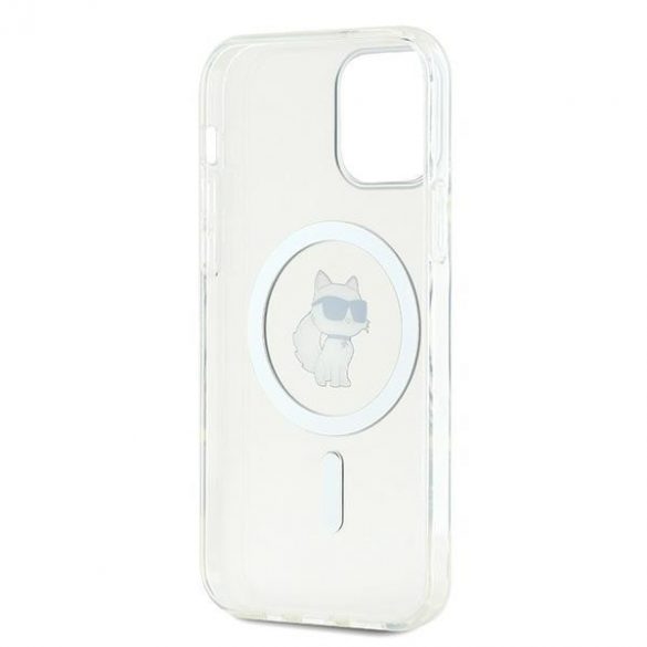 Karl Lagerfeld KLHMP12MHFCCNOT iPhone 12/12 Pro 6,1" husă rigidă transparentă IML Choupette MagSafe