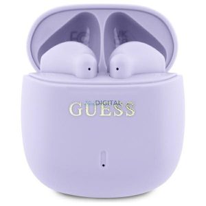 Guess GUTWSJ14ESGU Imprimate Classic Logo TWS Căști fără fir Bluetooth - violet